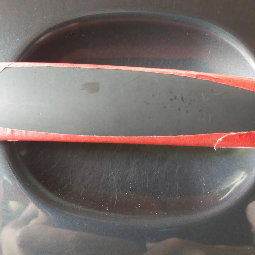 jednokrokové leštění laku PŘED